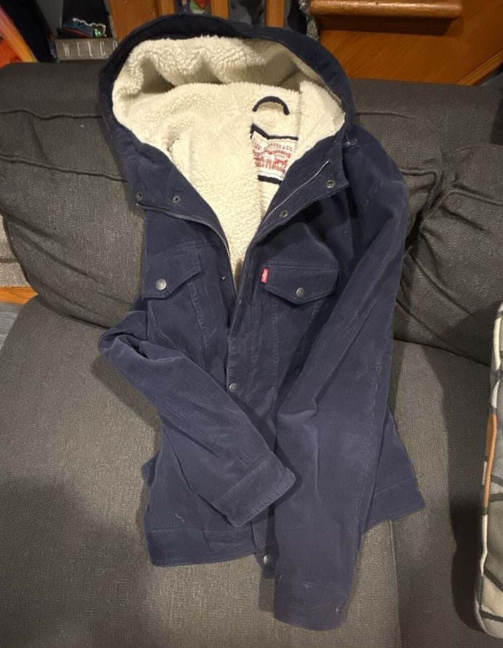 Levi's Men's Corduroy Sherpa Lined Trucker Jacket